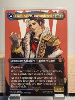 MTG ~ Emet-Selch, Unsundered (Borderless 0394) Final Fantasy - NM - Image 1