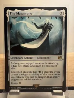 MTG - The Masamune - Final Fantasy - Near Mint - Rare - Image 1