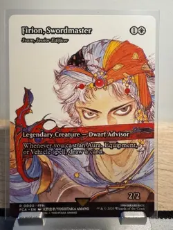 MTG - Firion, Swordmaster - Sram, Senior Edificer 0003 - Final Fantasy - NM - Image 1