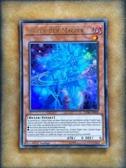 Yugioh Magicians Souls LED6-EN002 LED6-DE002 Ultra Rare 1st Ed German NM - Image 1