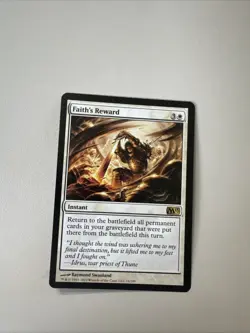 Faith’s Reward - Magic 2013 - Magic The Gathering - Image 1