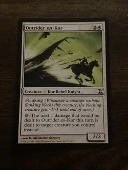 Outrider en-Kor (31) Time Spiral MTG Magic The Gathering L1006* - Image 1