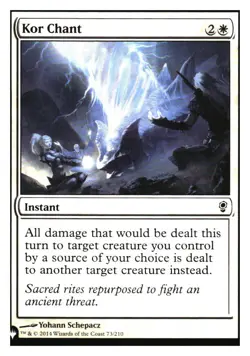 Kor Chant Mystery Booster MTG - NM+ Mythic Relics - Image 1