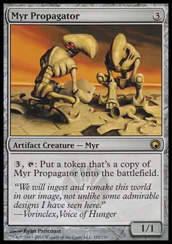 MTG Magic the Gathering Myr Propagator (182/259) Scars of Mirrodin LP - Image 1