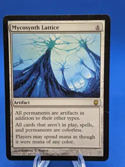 MTG - MYCOSYNTH LATTICE - DARKSTEEL 130/165 * LIGHTLY PLAYED * - Image 1