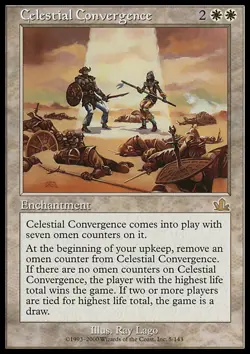 MTG Magic the Gathering Celestial Convergence (5/144) Prophecy LP - Image 1