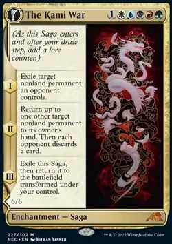 MTG Magic the Gathering The Kami War (227/574) Kamigawa Neon Dynasty NM - Image 1
