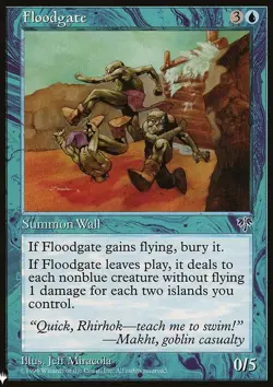 MTG Magic the Gathering Floodgate (381/1703) Mystery Booster NM - Image 1