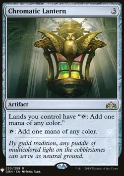 MTG Magic the Gathering Chromatic Lantern (1559/1703) Mystery Booster NM - Image 1
