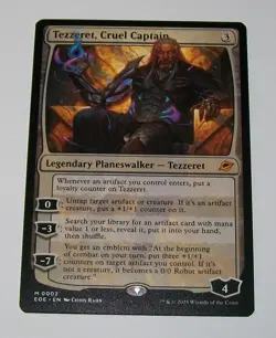 1x Tezzeret, Cruel Captain Mythic Edge of Eternities - Image 1