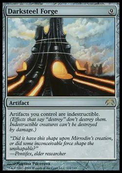 MTG Magic the Gathering Darksteel Forge (111/172) Planechase LP - Image 1