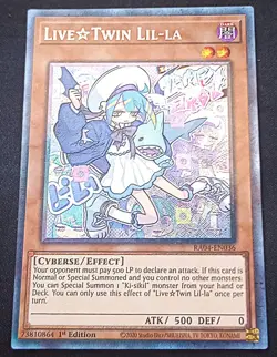 YuGiOh! Live Twin Lil-la RA04-EN036 Collector's Rare - Near Mint - Image 1