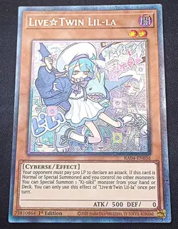 YuGiOh! Live Twin Lil-la RA04-EN036 Collector's Rare - Near Mint - Image 2