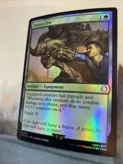 Power Fist FOIL - Universes Beyond: Fallout (PIP) NM - Image 4