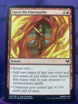 Magic The Gathering Kaldheim Open the Omenpaths 143/285 - Image 1