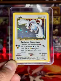 2000 Pokemon TCG - Lugia Holo 9/111 Neo Genesis - Vintage LP - Image 1