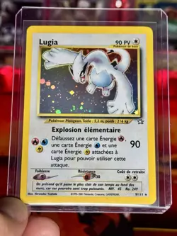 2000 Pokemon TCG - Lugia Holo 9/111 Neo Genesis - Vintage LP - Image 2