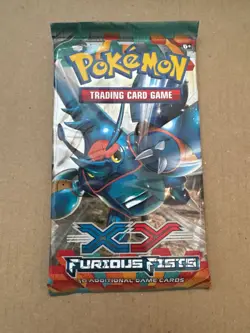 XY Furious Fists Pokemon Booster Card - Pack New Sealed! 820650118982 - Image 1