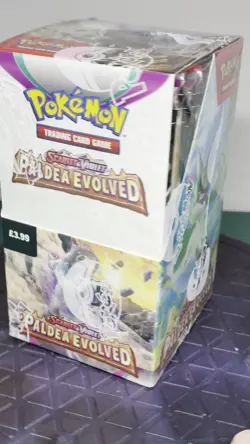 Pokemon TCG - Scarlet & Violet: Paldea Evolved Half Booster Box (18 Packs) - Image 2