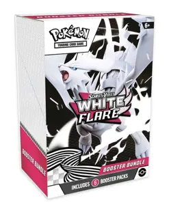 Pokemon TCG: Scarlet & Violet White Flare Booster Bundle (6 Packs) PRESALE - Image 1