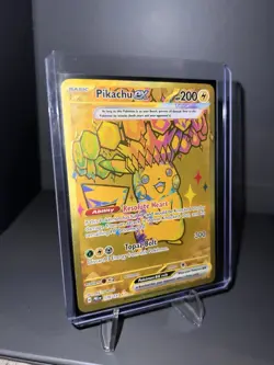 Pokemon TCG Pikachu EX Hyper Rare Card 179/131 Prismatic Evolutions 💎 - Image 1