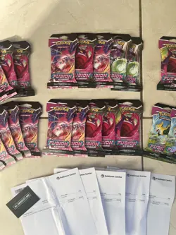 Pokemon TCG: Fusion Strike Sleeved Booster Pack X30 / 300 Cards - New & Sealed - Image 3