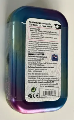 Pokemon TCG Scarlet Violet Prismatic Evolutions Jolteon Mini Tin New Sealed - Image 5