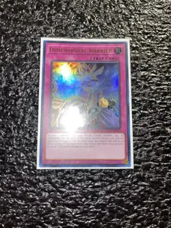 Yugioh Dimensional Barrier RA01-EN072 Ultra Rare 1st Edition Near Mint - Image 1