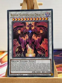 Roter Supernova-Drache GFTP-DE045 Ultra Rare Deutsch NM YUGIOH - Image 1