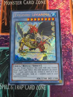 Yu-Gi-Oh! Evigishki Levianima HA07-EN017 1st Edition Secret Rare NM - Image 1