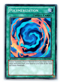 Polymerization - LCJW EN059 - Super Rare - 1st Edition Yugioh - Image 1