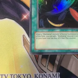 Black Whirlwind TU01-EN005 (V2) Super Rare VLP Edison Yugioh - Image 5