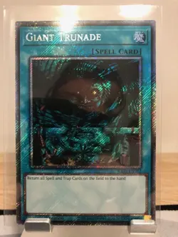 RA03-EN097 Giant Trunade - Platinum Secret Rare - 1st Edition - YuGiOh - Image 1