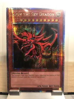 LC01-EN002 Slifer The Sky Dragon - Quarter Century Rare - Limited Edition YuGiOh - Image 1