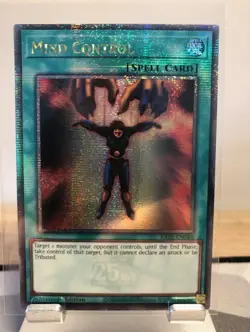 RA02-EN046 Mind Control - Quarter Century Secret Rare - 1st Edition - Yugioh - Image 1
