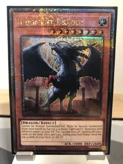 RA03-EN196 Judgment Dragon - Quarter Century Secret Rare - 1st Ed - Yu Gi Oh - Image 1