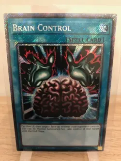 RA03-EN154 - Brain Control - Platinum Secret Rare - 1st Edition - Yugioh - Image 1