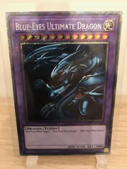 RA03-EN178 - Blue-Eyes Ultimate Dragon - Platinum Secret Rare - 1st Ed - Yugioh - Image 1