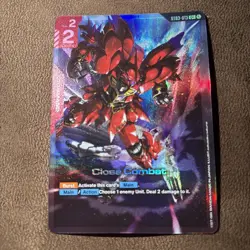 Close Combat Art Foil - ST03-013 C+ NM - Gundam TCG Card Game - Zeon's Rush - Image 1