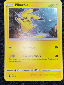 Pokemon TCG - Pikachu - Sun & Moon Promos - SM98- Excellent Condition - Holograp - Image 1