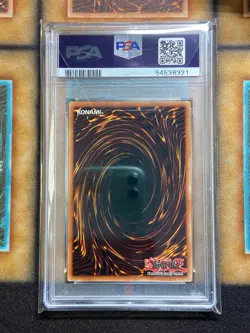 Yugioh PSA 9 MINT Blue-Eyes White Dragon BPT-009 Secret Rare - Image 2