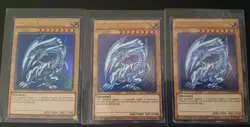 3x Blue-Eyes White Dragon CT13-EN008 Ultra Original SDK Kaiba Artwork YUGIOH NM - Image 2