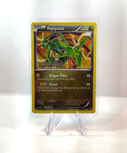 Rayquaza 11/20Dragon Vault 2012 Pokemon Card Blister Exclusives Holo with Sleeve - Image 1