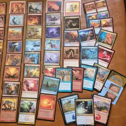 Jori izzet Guild CARD DRAWING Rare and Whole Entire Custom Commander Deck BURN - Image 2