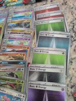 Lot Of 336 Pokemon Cards From Black Bolt. Reverse Holo, Pokeballs, Bulk - Image 4