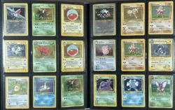 Vintage Pokemon Card Collection Lot Binder 72x Holos, WOTC, Charizards, ex's - Image 2