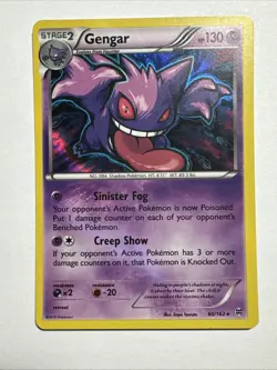 Gengar 60/162 - Holofoil - Breakthrough Set - Pokemon Card - MP - Image 1