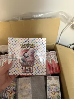 Pokemon Cards Scarlet & Violet Pokemon Card 151 sv2a Booster Sealed Box 1BOX - Image 1