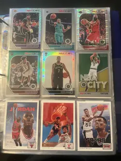Vintage + New Basketball Card Collection *Binder Included* More Cards Included - Image 1