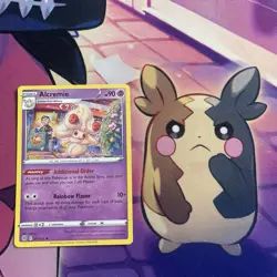 Pokemon TCG | Alcremie X4 Card Bundle | Champions Path, Rainbow & More - Image 4